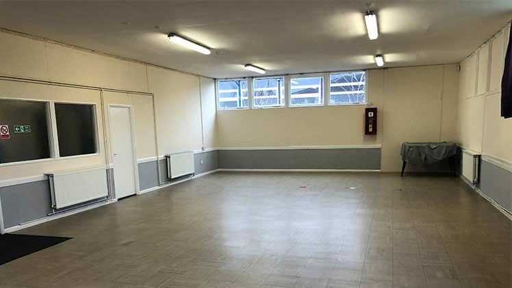 Image of large empty hall