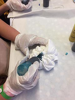 Tie dye t-shirts